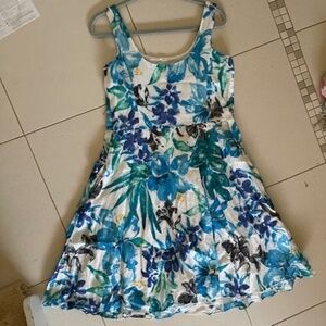 Ralph Lauren 100% linen Dress 12 EUC